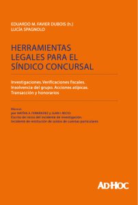 herramientas legales para el sindico concursal